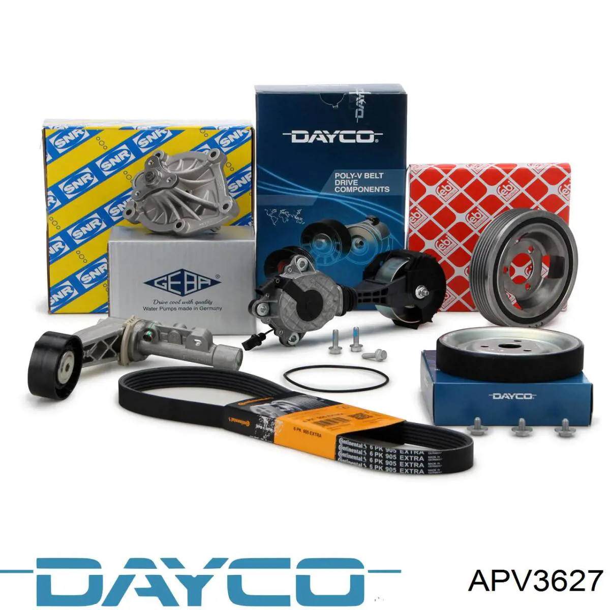 Купить APV3627 Dayco Натяжитель приводного ремня