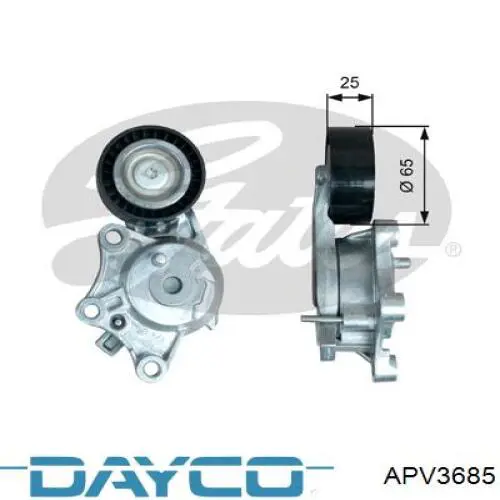 Купить APV3685 Dayco Натяжитель приводного ремня