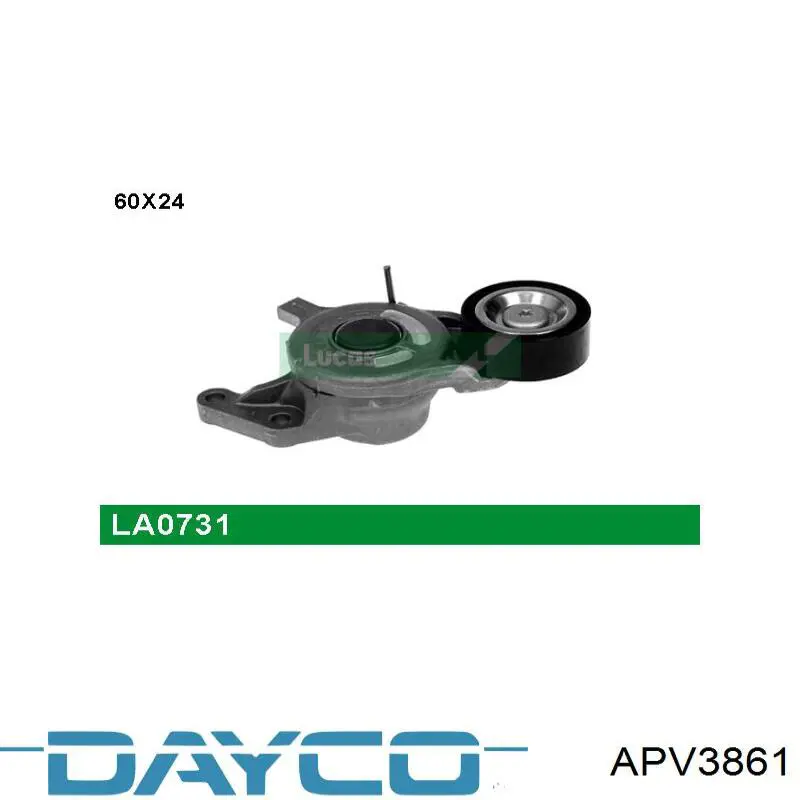 Натяжитель приводного ремня APV3861 Dayco