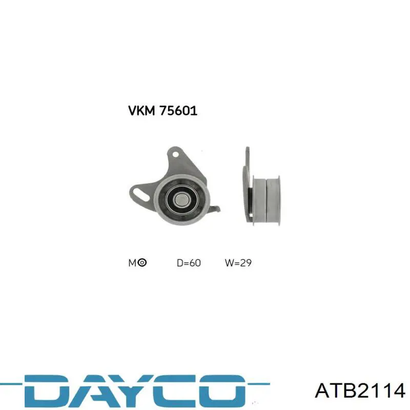 Ролик натяжителя Dayco ATB2114
