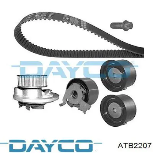 Купить ATB2207 Dayco Ведуший ролик ГРМ