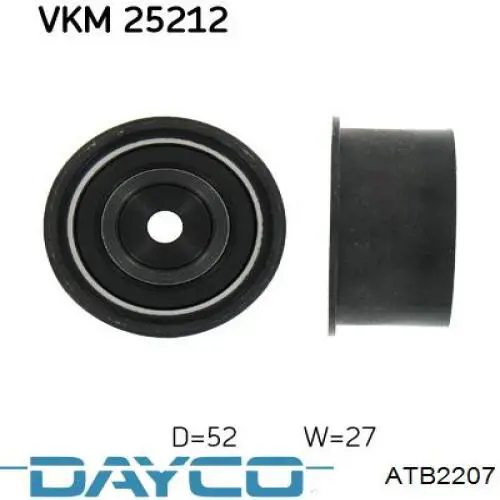 Обводной ролик ремня ГРМ Dayco ATB2207 цена, от 7.09 USD