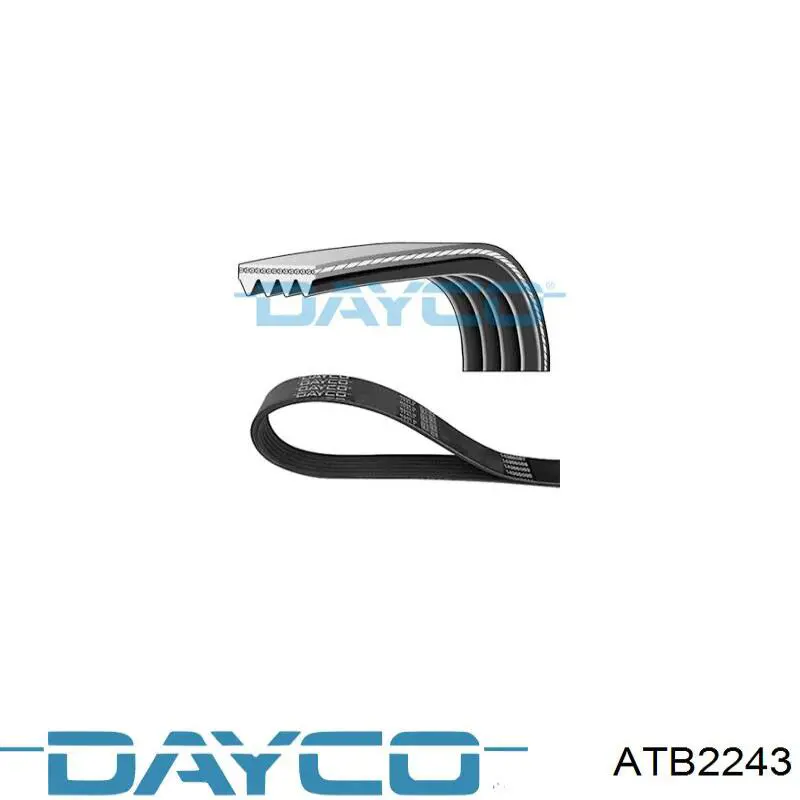 Ролик натяжителя ремня газораспределения Dayco ATB2243 цена, от 27.07 USD