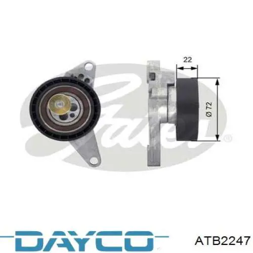 Купить ATB2247 Dayco Ролик натяжителя газораспределительного ремня