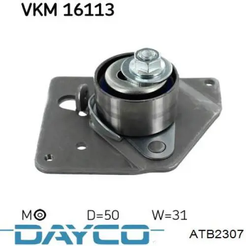 Натяжной ролик ремня ГРМ Dayco ATB2307 цена, от 39.02 USD