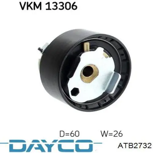 Роликовий модуль натяжителя ремня Dayco ATB2732 цена, от 31.07 USD