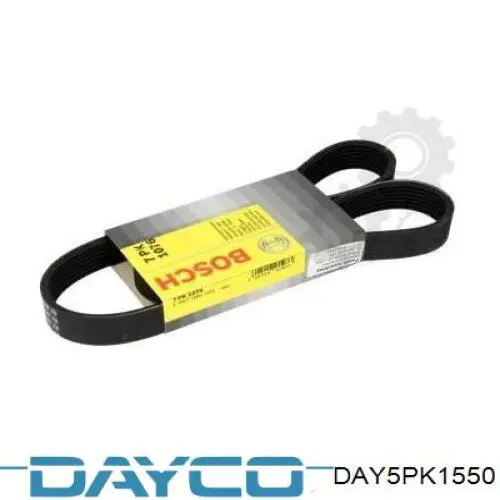 Купить DAY5PK1550 Dayco Ремень генератора