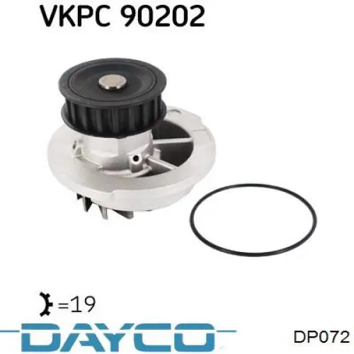 Помпа DP072 Dayco