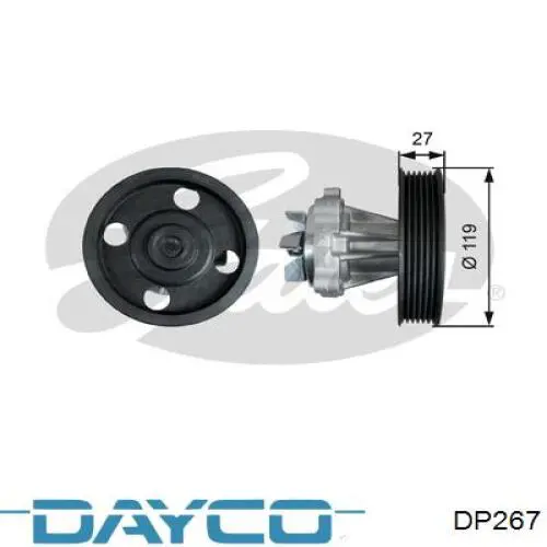 Помпа DP267 Dayco
