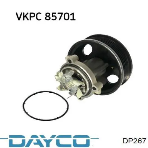 Купить DP267 Dayco Насос охлаждения