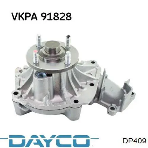 DP409 Dayco Водяной насос охлаждения, с корпусом