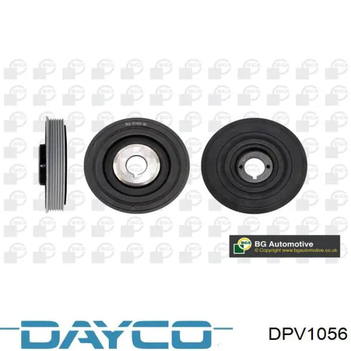 Купить DPV1056 Dayco Шкив-демпфер коленвала
