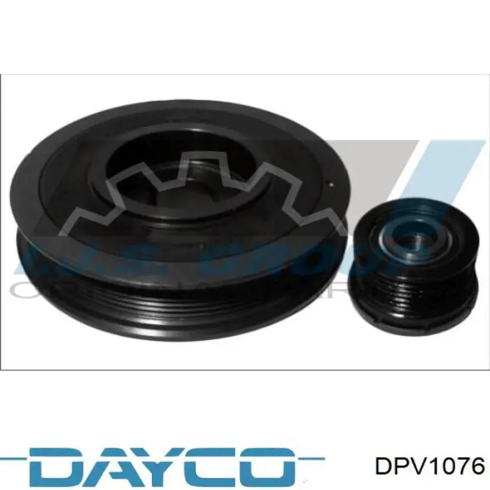 Купить DPV1076 Dayco Шкив-демпфер коленвала