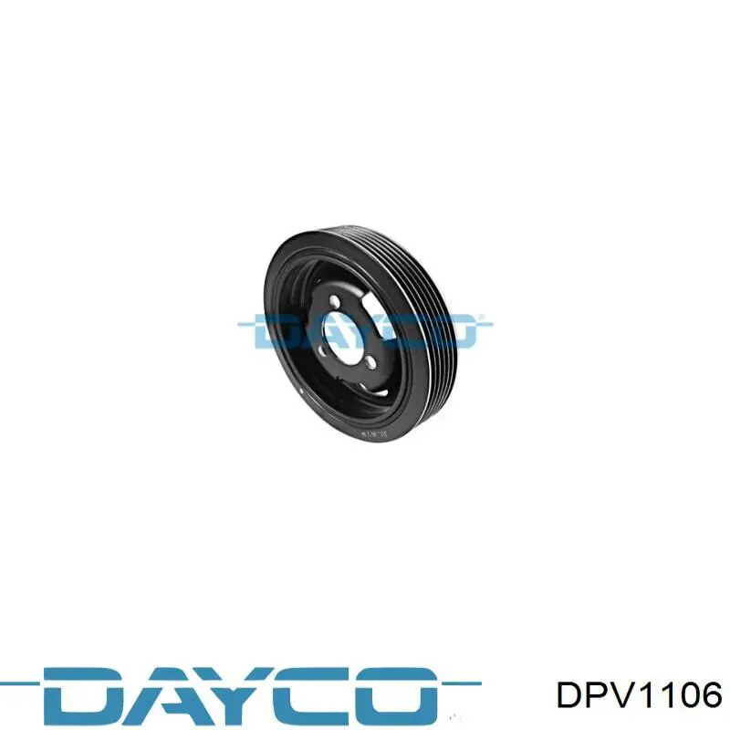 Купить DPV1106 Dayco Шкив-демпфер коленвала