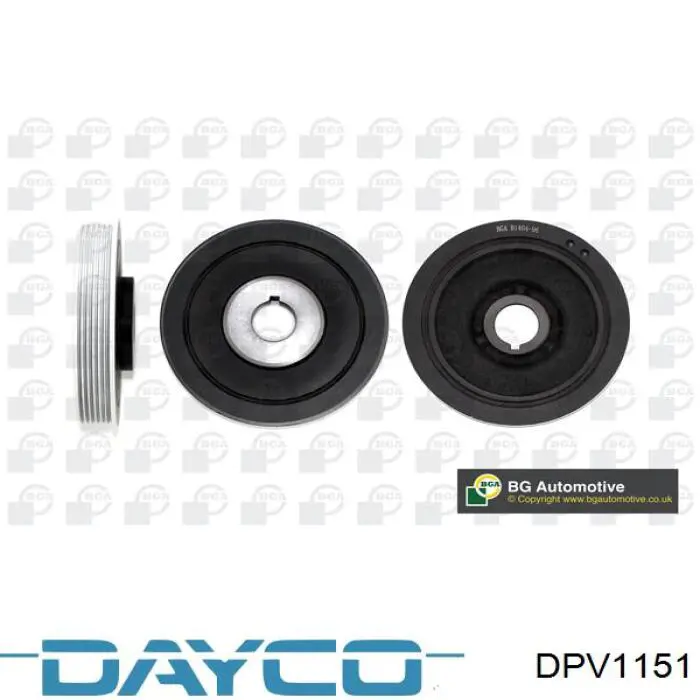 Шкив коленвала DPV1151 Dayco
