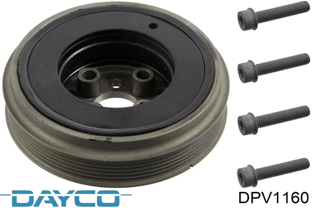 Купить DPV1160 Dayco Шкив-демпфер коленвала