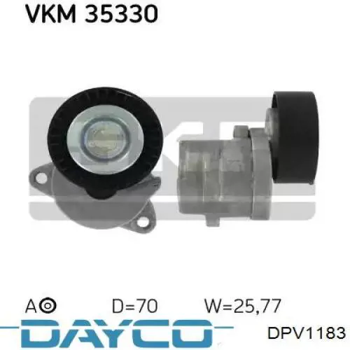 Шкив коленвала DPV1183 Dayco