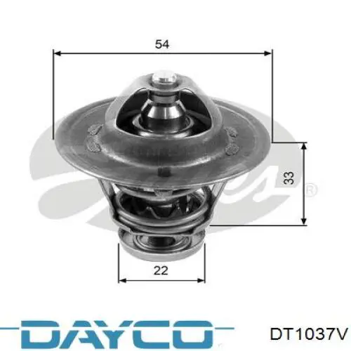 DT1037V Dayco термостат