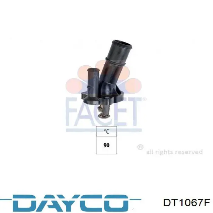 Термостат в корпусе Dayco DT1067F цена, от 21.30 USD
