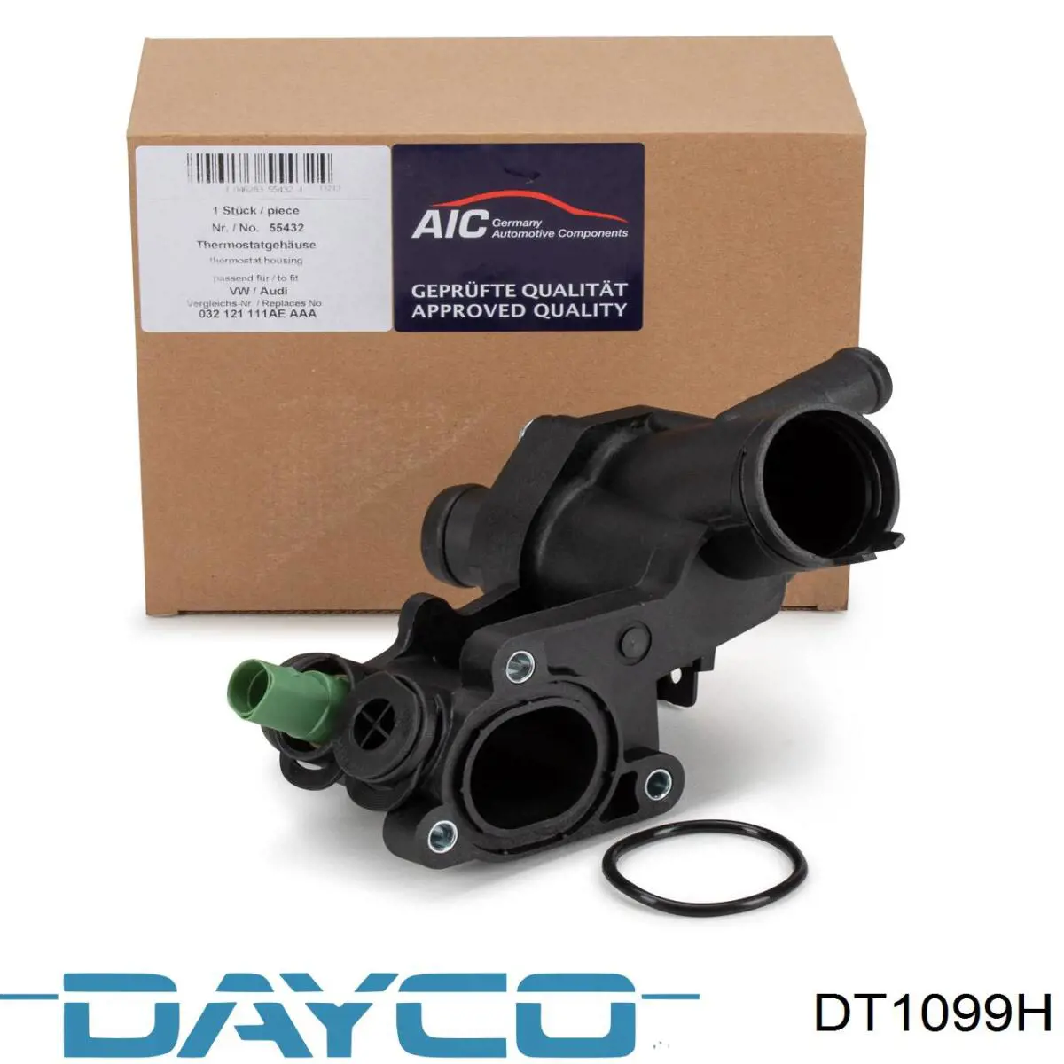 Корпус термостата DT1099H Dayco