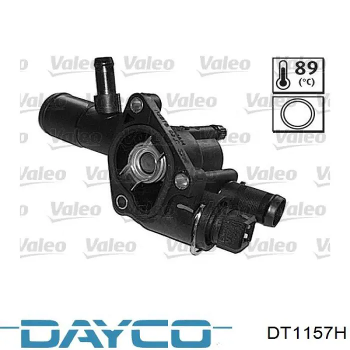 Термостат в корпусе Dayco DT1157H цена, от 21.51 USD