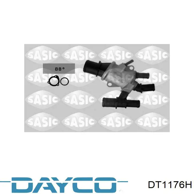 Термостат в корпусе Dayco DT1176H цена, от 31.34 USD