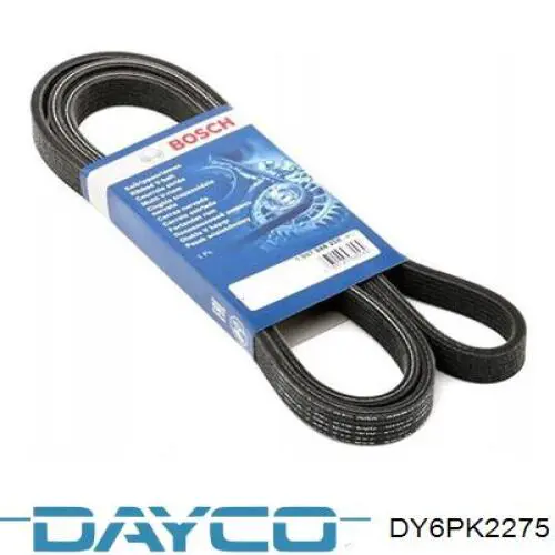 DY 6PK2275 Dayco ремень генератора