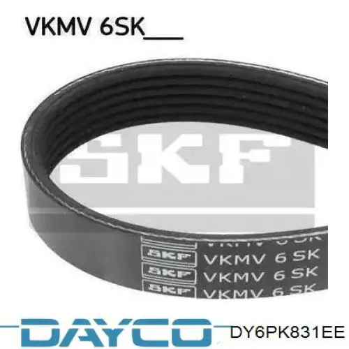 Ремень генератора DY6PK831EE Dayco