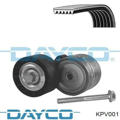Приводной ремень агрегатов Dayco KPV001