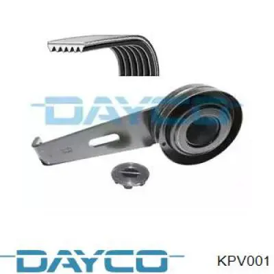 KPV001 Dayco Ремень приводной, комплект