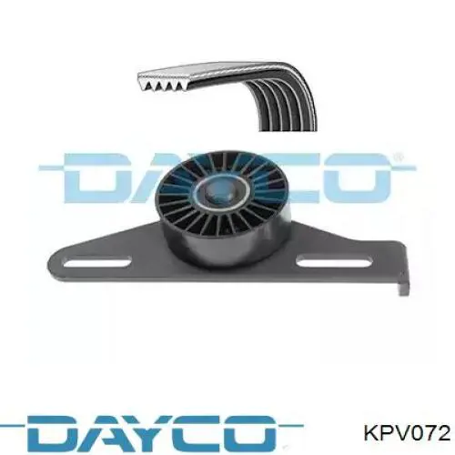 KPV072 Dayco ремень агрегатов приводной, комплект