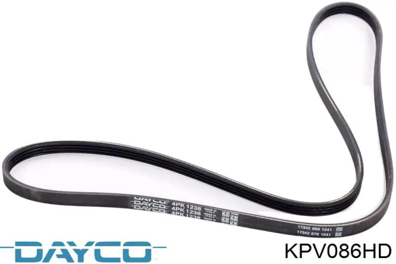 Ремень агрегатов приводной, комплект Dayco KPV086HD цена, от 90.31 USD