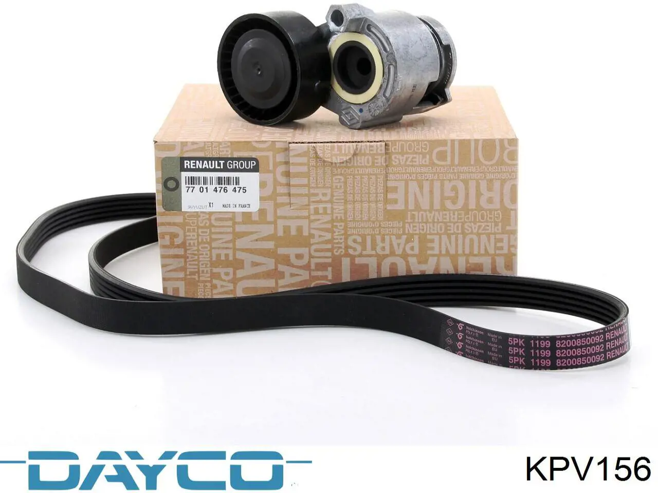 Купить KPV156 Dayco Ремень приводной