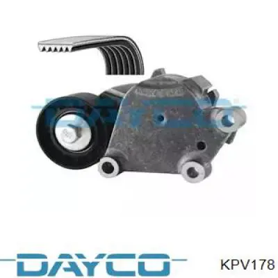 KPV178 Dayco ремень агрегатов приводной, комплект
