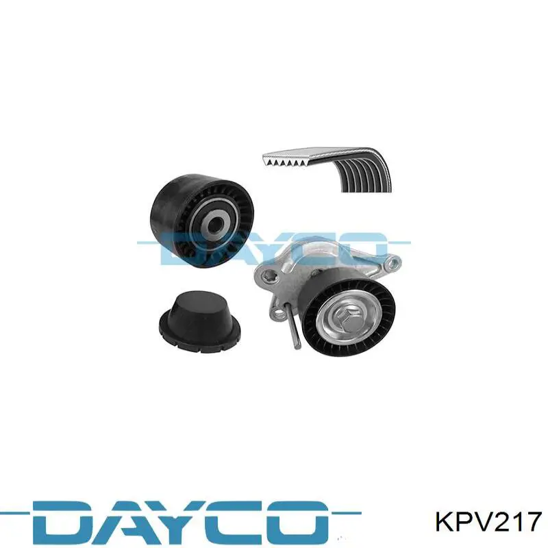 Ремень агрегатов приводной, комплект Dayco KPV217 цена, от 44.29 USD