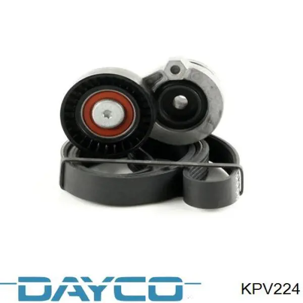 KPV224 Dayco ремень агрегатов приводной, комплект