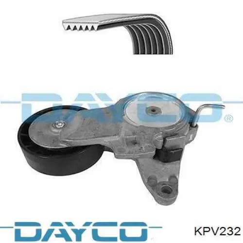 Купить KPV232 Dayco Ремень приводной
