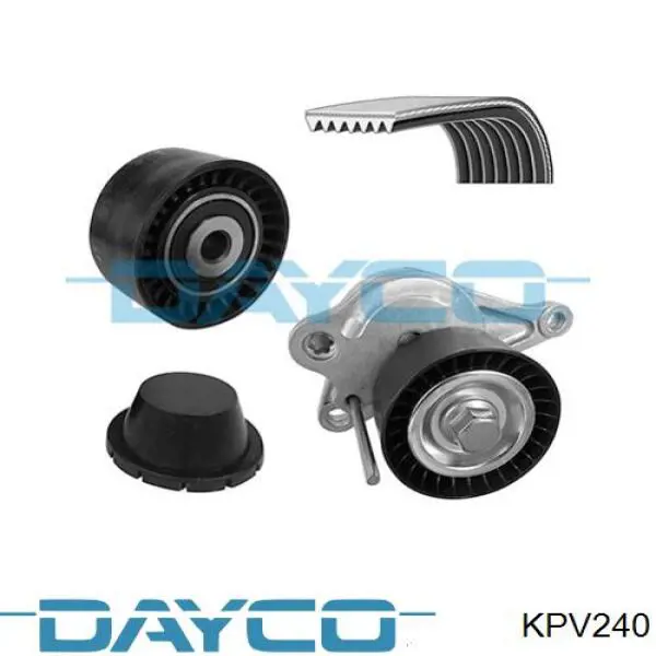 KPV240 Dayco correia dos conjuntos de transmissão, kit