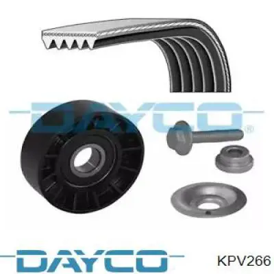 KPV266 Dayco ремень агрегатов приводной, комплект