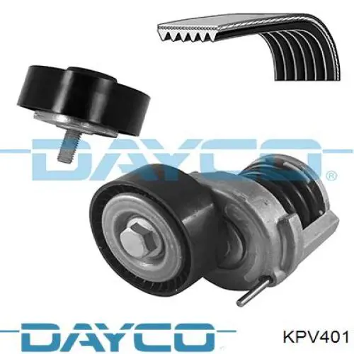 KPV401 Dayco Ремень приводной, комплект