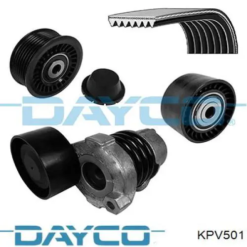 KPV501 Dayco correia dos conjuntos de transmissão, kit