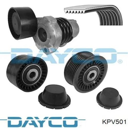 KPV501 Dayco Ремень приводной, комплект