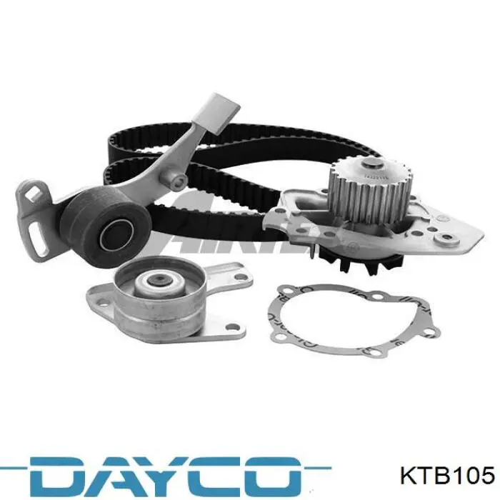 ГРМ ремни, комплект Dayco KTB105 цена, от 77.71 USD