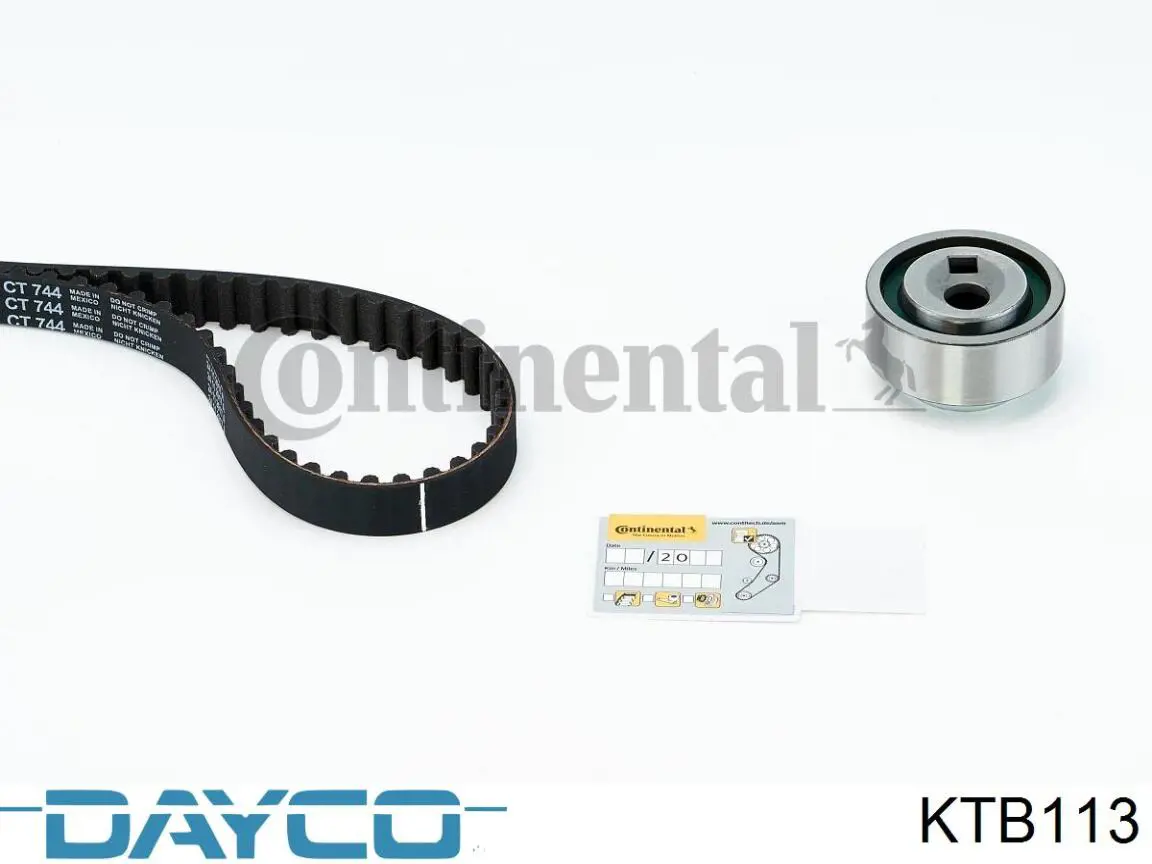 ГРМ ремни, комплект Dayco KTB113 цена, от 29.61 USD