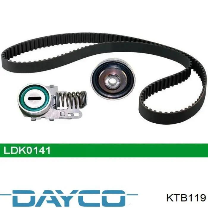ГРМ ремни, комплект Dayco KTB119 цена, от 80.65 USD