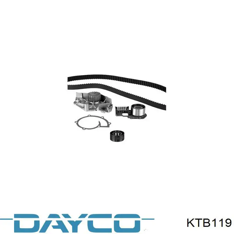 Купить KTB119 Dayco Комплект ГРМ