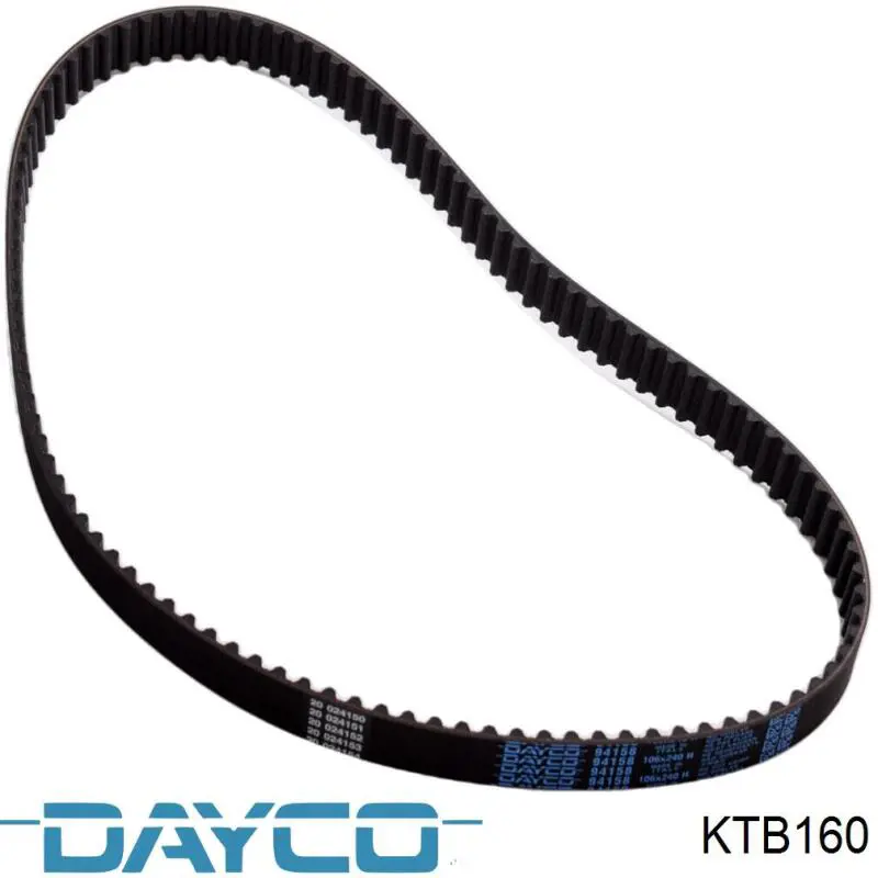 Kit correa de distribución KTB160 Dayco