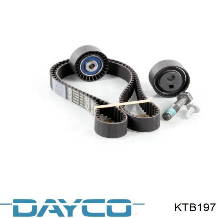 Ремень ГРМ, комплект Dayco KTB197
