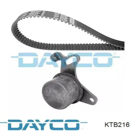 KTB216 Dayco correia do mecanismo de distribuição de gás, kit