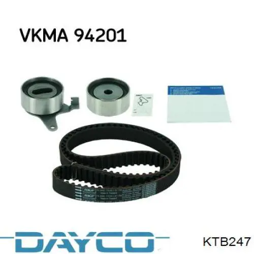 Комплект ГРМ KTB247 Dayco